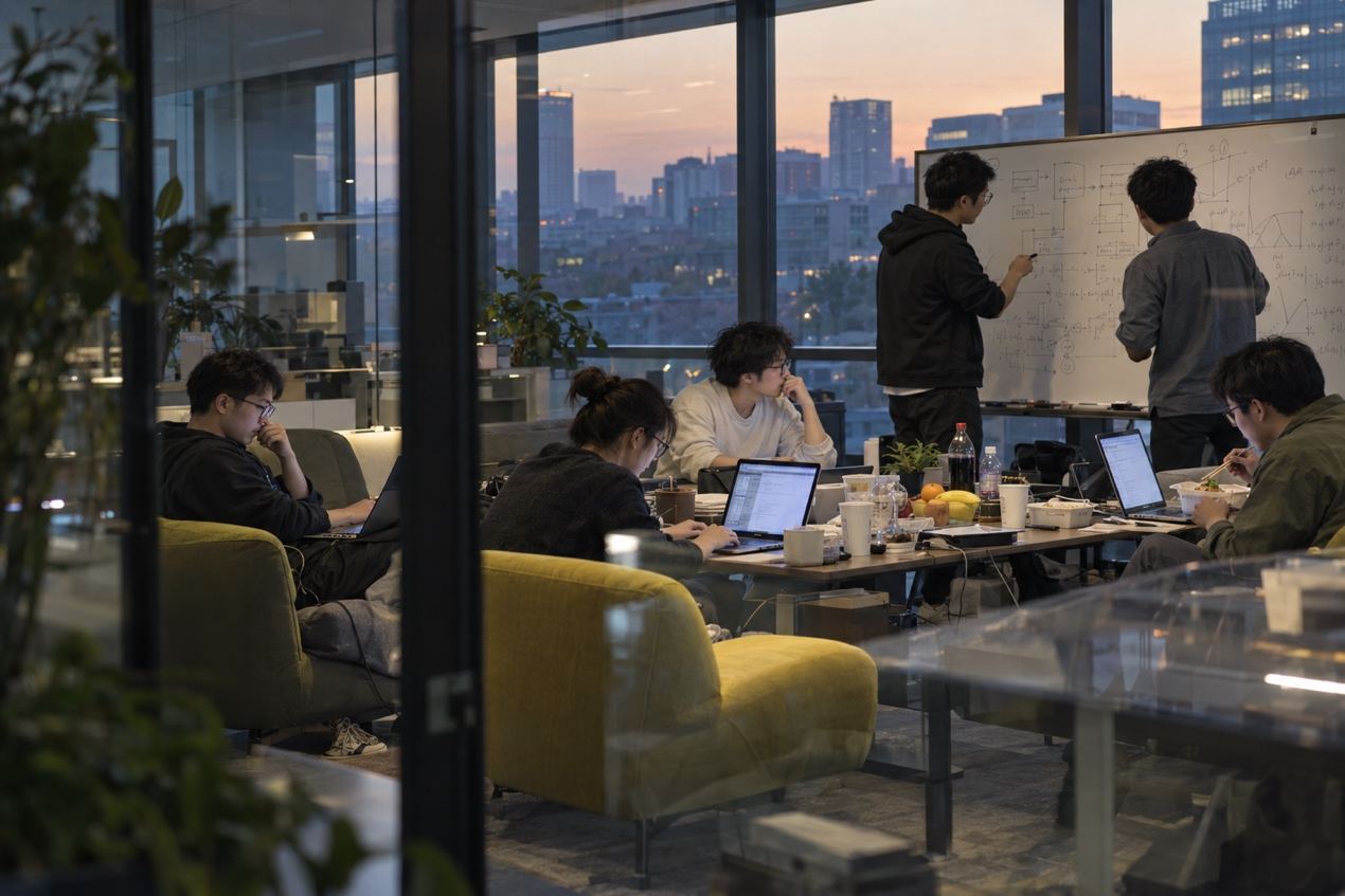 周钧看上古神登和科技新贵 配图